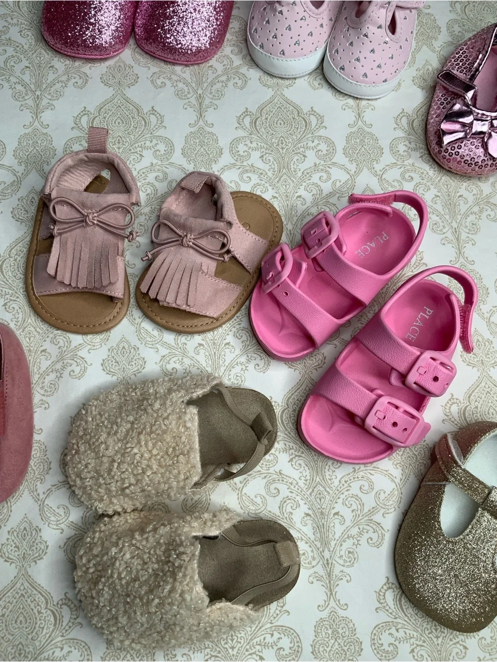 Baby Girl Shoe Bundle 11 Pairs Sizes 0–12 Months